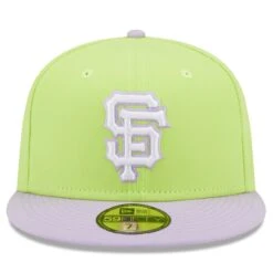 Men's San Francisco Giants New Era Neon Green/Lavender Spring Color Two-Tone 59FIFTY Fitted Hat -CapNation Shop lavender san francisco giants spring color two tone 59fifty fitted hat ss5 p 5000265pv 2u bt1z7flqu6botphf1tkvv 5tvlwwfjpcnywouhjbrg