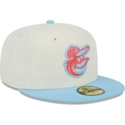 Men's Baltimore Orioles New Era Cream/Light Blue Spring Color Two-Tone 59FIFTY Fitted Hat -CapNation Shop light blue baltimore orioles spring color two tone 59fifty fitted hat ss5 p 5000200pv 3u ak8psynt5u5o1ryb43wzv jmgomm11nmqx78atjeqf