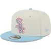 Men's Chicago White Sox New Era Cream/Light Blue Spring Basic Two-Tone 9FIFTY Snapback Hat -CapNation Shop light blue chicago white sox spring basic two tone 9fifty snapback hat ss5 p 5000765pv 1u x0ibn6udhc78tzyxvbvov tezy085dyc7mvzqnlo89