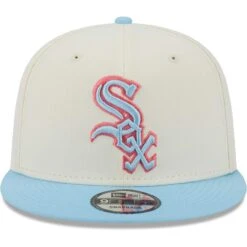 Men's Chicago White Sox New Era Cream/Light Blue Spring Basic Two-Tone 9FIFTY Snapback Hat -CapNation Shop light blue chicago white sox spring basic two tone 9fifty snapback hat ss5 p 5000765pv 2u x0ibn6udhc78tzyxvbvov j5qnkcohdoqozdhoyub1