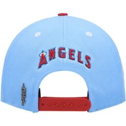 Men's Los Angeles Angels Pro Standard White/Light Blue Blue Raspberry Ice Cream Drip Snapback Hat -CapNation Shop light blue los angeles angels blue raspberry ice cream drip snapback hat ss5 p 200006437pv 4u sekjag3a11wobbl1mli6v jeav7becwpen7j8a3kit