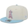 Men's Los Angeles Angels New Era Cream/Light Blue Spring Basic Two-Tone 9FIFTY Snapback Hat -CapNation Shop light blue los angeles angels spring basic two tone 9fifty snapback hat ss5 p 5000781pv 1u j1foyo8n4eya1zh4ofyjv ykkvnzxned9cixolkhmm