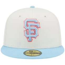 Men's San Francisco Giants New Era Cream/Light Blue Spring Color Two-Tone 59FIFTY Fitted Hat -CapNation Shop light blue san francisco giants spring color two tone 59fifty fitted hat ss5 p 5000263pv 2u v27uvartcounfvii5xmpv 0zrmfky0tlbvqrhmem2n