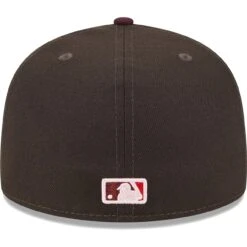 Men's Los Angeles Angels New Era Brown/Maroon Chocolate Strawberry 59FIFTY Fitted Hat -CapNation Shop maroon los angeles angels chocolate strawberry 59fifty fitted hat ss5 p 200000303pv 4u omuztseebcywf0usctvyv cww9wvavq0kspemy8wjr