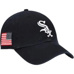 Men's Black Chicago White Sox '47 Heritage Clean Up Adjustable Hat -CapNation Shop mens 47 black chicago white sox heritage clean up adjustable hat pi3881000 altimages ff 3881853 4374d14a9bccdae01cfbalt3 full