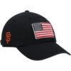 Men's San Francisco Giants '47 Black Heritage Front Clean Up Adjustable Hat -CapNation Shop mens 47 black san francisco giants heritage front clean up adjustable hat pi3798000 altimages ff 3798758 6baeff12a55afdf763dfalt1 full