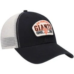 Men's San Francisco Giants '47 Black Penwald Clean Up Trucker Snapback Hat -CapNation Shop mens 47 black san francisco giants penwald clean up trucker snapback hat pi4701000 altimages ff 4701824 05cbd917b0776debdae7alt3 full