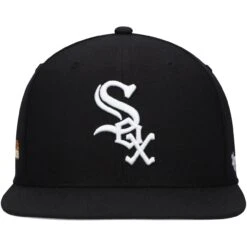 Men's Chicago White Sox '47 Black On Black Sure Shot Captain Snapback Hat -CapNation Shop mens 47 chicago white sox black on black sure shot captain snapback hat ss5 p 200026217pv 2u mmm8p5tryq009pvpfxmqv mquxiyigdcfo2juvkjsh