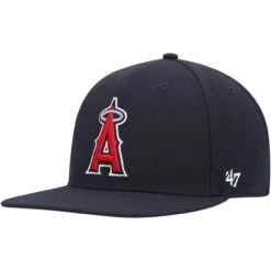 Men's Los Angeles Angels '47 2010 MLB All-Star Game Navy Sure Shot Captain Snapback Hat -CapNation Shop mens 47 navy los angeles angels 2010 mlb all star game sure shot captain snapback hat ss5 p 200021549pv 3u o1gxarfblqwpixc0ema9v hmfpqednuwb4ax8miyve