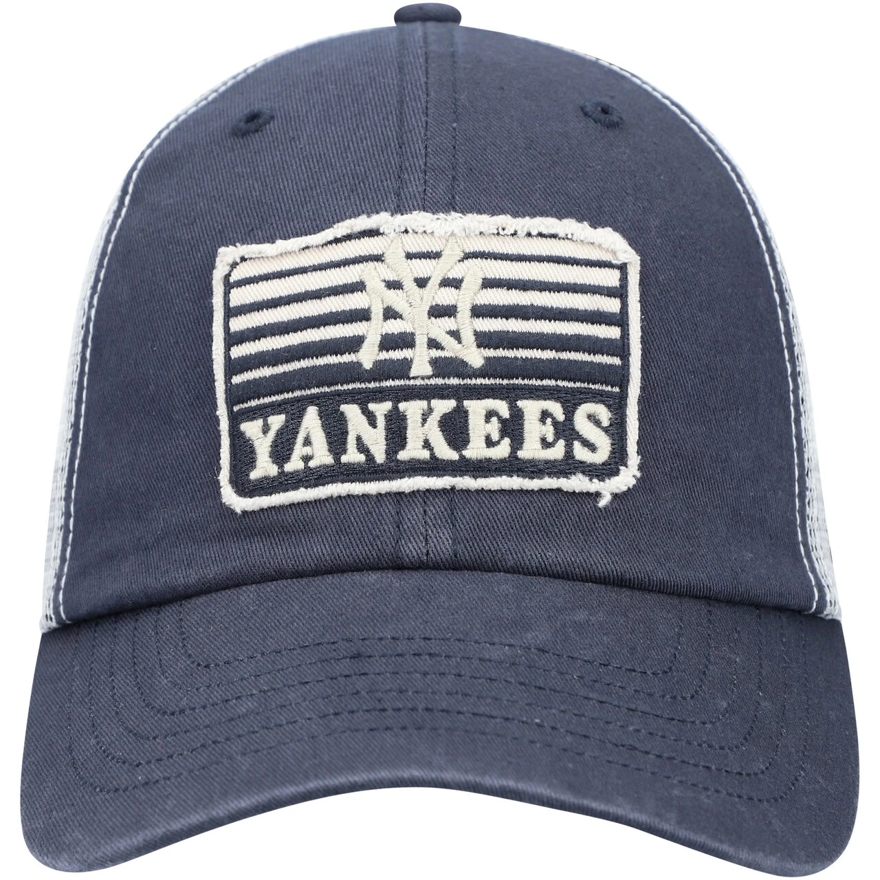 Men's New York Yankees '47 Navy Lake Shore Patch Clean Up Trucker Snapback Hat 4 Men's New York Yankees '47 Navy Lake Shore Patch Clean Up Trucker Snapback Hat - Image 2