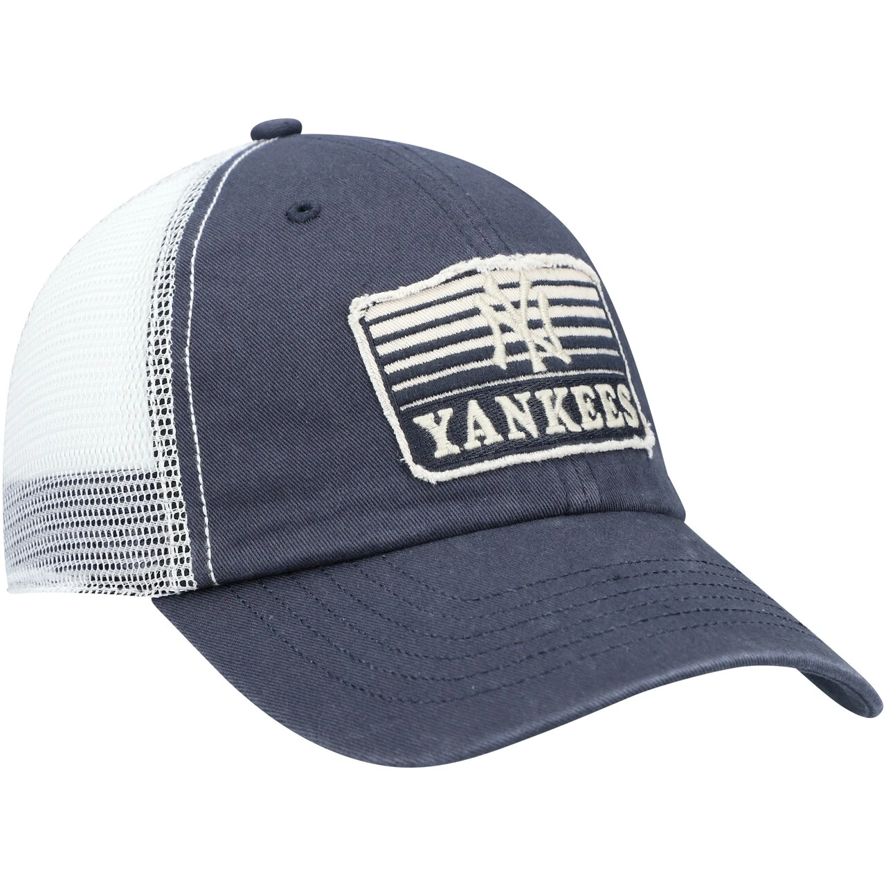 Men's New York Yankees '47 Navy Lake Shore Patch Clean Up Trucker Snapback Hat 5 Men's New York Yankees '47 Navy Lake Shore Patch Clean Up Trucker Snapback Hat - Image 3