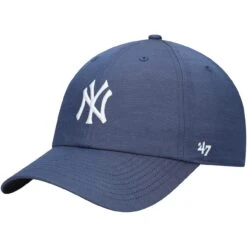 Men's New York Yankees '47 Navy Oxford Tech Clean Up Adjustable Hat