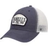 Men's New York Yankees '47 Navy Penwald Clean Up Trucker Snapback Hat -CapNation Shop mens 47 navy new york yankees penwald clean up trucker snapback hat pi4701000 altimages ff 4701819 cf32eabb122f5ea4d116alt1 full