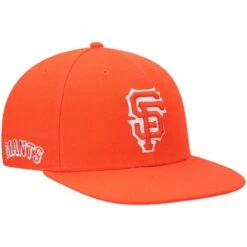 Men's San Francisco Giants '47 Orange 2021 City Connect Captain Snapback Hat
