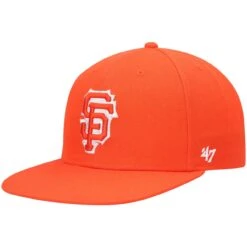 Men's San Francisco Giants '47 Orange 2021 City Connect Captain Snapback Hat -CapNation Shop mens 47 orange san francisco giants 2021 city connect captain snapback hat pi4695000 altimages ff 4695562 17be0b7f6c4c67edadbdalt3 full