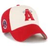 Men's Los Angeles Angels '47 Red Area Code City Connect Clean Up Adjustable Hat -CapNation Shop mens 47 red los angeles angels area code city connect clean up adjustable hat pi4695000 altimages ff 4695567 ebac6eb8b5c02052e71dalt1 full