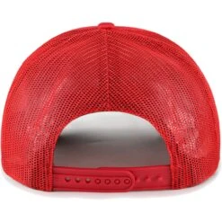 Men's Los Angeles Angels '47 Red Backhaul Foam Trucker Snapback Hat -CapNation Shop mens 47 red los angeles angels backhaul foam trucker snapback hat ss5 p 5015137pv 4u zss2hkdmrmaf4ps8xynev wsikq3yiqxrhkovpfqcm