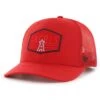 Men's Los Angeles Angels '47 Red Ridgeline Tonal Patch Trucker Adjustable Hat -CapNation Shop mens 47 red los angeles angels ridgeline tonal patch trucker adjustable hat ss5 p 4982523pv 1u 8ousi5evxphtbslwuzefv ipgo50tzn84mex5mhmtm