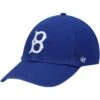 Men's Brooklyn Dodgers '47 Royal 1949 Logo Cooperstown Collection Clean Up Adjustable Hat -CapNation Shop mens 47 royal brooklyn dodgers 1949 logo cooperstown collection clean up adjustable hat pi3872000 altimages ff 3872957 ac75b88f19feb97bed72alt1 full