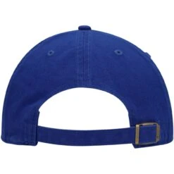 Men's Brooklyn Dodgers '47 Royal 1949 Logo Cooperstown Collection Clean Up Adjustable Hat -CapNation Shop mens 47 royal brooklyn dodgers 1949 logo cooperstown collection clean up adjustable hat pi3872000 altimages ff 3872957 ac75b88f19feb97bed72alt4 full