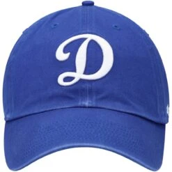 Men's Los Angeles Dodgers '47 Royal Clean Up Team Adjustable Hat -CapNation Shop mens 47 royal los angeles dodgers clean up team adjustable hat pi4711000 altimages ff 4711931 8904b8d58f1cb000c502alt2 full
