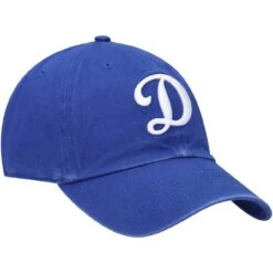 Men's Los Angeles Dodgers '47 Royal Clean Up Team Adjustable Hat -CapNation Shop mens 47 royal los angeles dodgers clean up team adjustable hat pi4711000 altimages ff 4711931 8904b8d58f1cb000c502alt3 full