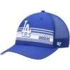Men's Los Angeles Dodgers '47 Royal Cumberland Trucker Snapback Hat -CapNation Shop mens 47 royal los angeles dodgers cumberland trucker snapback hat pi4710000 altimages ff 4710525 fc42b9cecce110eae460alt1 full