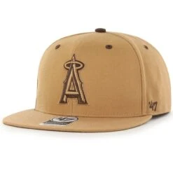 Men's Los Angeles Angels '47 Toffee Captain Snapback Hat