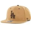 Men's Los Angeles Dodgers '47 Toffee Captain Snapback Hat -CapNation Shop mens 47 toffee los angeles dodgers captain snapback hat ss5 p 200021610pv 1u z7sstdlmlmv8pscwencjv hlqdvzk4wgil3iroqmcn