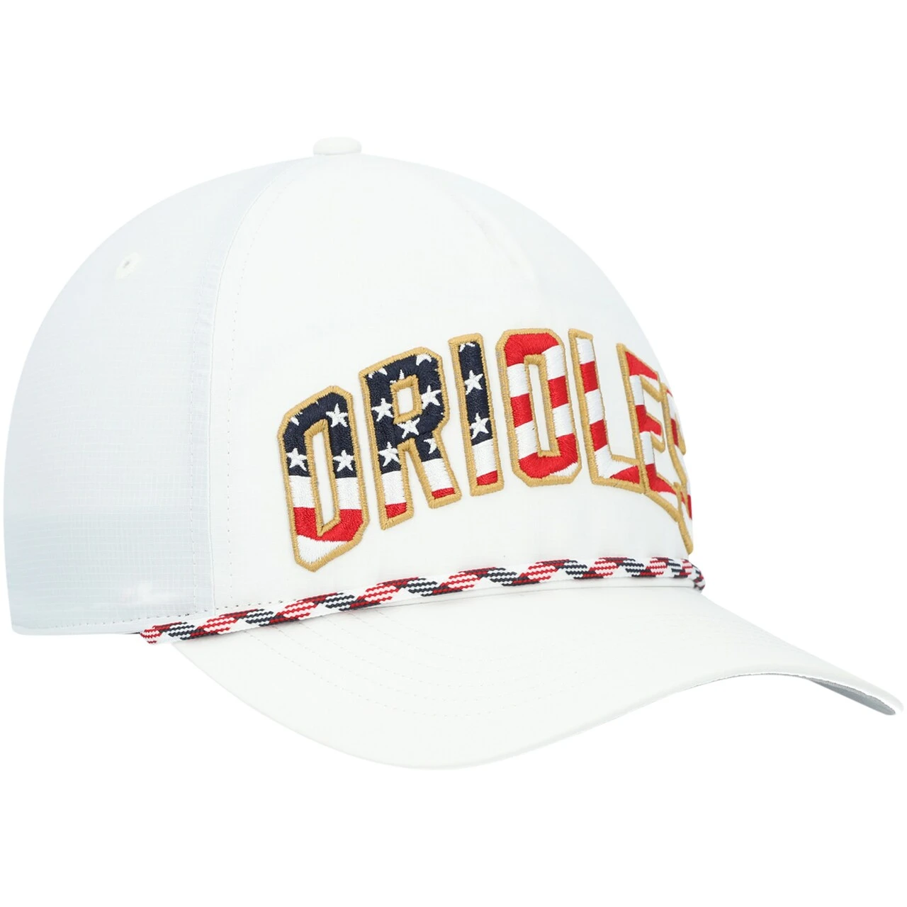 Men's Baltimore Orioles '47 White Flag Flutter Hitch Snapback Hat 5 Men's Baltimore Orioles '47 White Flag Flutter Hitch Snapback Hat - Image 3
