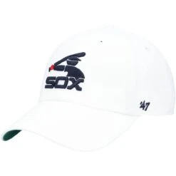 Men's Chicago White Sox '47 White Cooperstown Collection Franchise Logo Fitted Hat