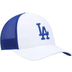 Men's Los Angeles Dodgers '47 White Secondary Trucker Snapback Hat -CapNation Shop mens 47 white los angeles dodgers secondary trucker snapback hat ss5 p 4925896pv 3u 1rxcx0xomejtlqfeq6evv fvq1ruohhdydf099busw
