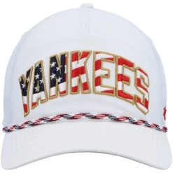 Men's New York Yankees '47 White Flag Flutter Hitch Snapback Hat -CapNation Shop mens 47 white new york yankees flag flutter hitch snapback hat pi4569000 altimages ff 4569730 94f1f337308db8d6bcd2alt2 full