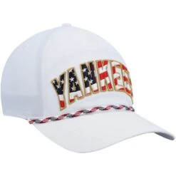 Men's New York Yankees '47 White Flag Flutter Hitch Snapback Hat -CapNation Shop mens 47 white new york yankees flag flutter hitch snapback hat pi4569000 altimages ff 4569730 94f1f337308db8d6bcd2alt3 full