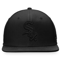 Men's Chicago White Sox Fanatics Branded Black On Black Snapback Hat -CapNation Shop mens fanatics branded chicago white sox black on black snapback hat ss5 p 4966873pv 2u 0qkvr5mjyzxzirbzicpiv owhtnq4ice24su0u4kob