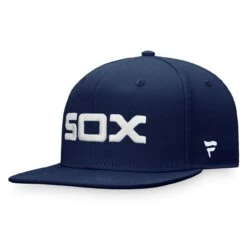 Men's Chicago White Sox Fanatics Branded Navy Cooperstown Collection Fitted Hat