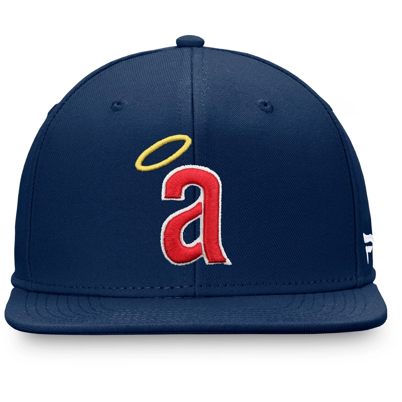 Men's Los Angeles Angels Fanatics Branded Navy Cooperstown Collection Core Snapback Hat - Image 2