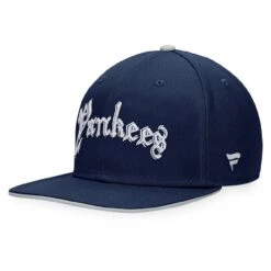 Men's New York Yankees Fanatics Branded Navy Iconic Old English Snapback Hat -CapNation Shop mens fanatics branded navy new york yankees iconic old english snapback hat pi4498000 altimages ff 4498918 3badd361478aab5cc808alt3 full