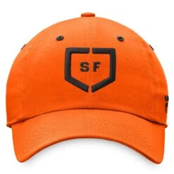 Men's San Francisco Giants Fanatics Branded Orange Iconic Home Plate Adjustable Hat -CapNation Shop mens fanatics branded orange san francisco giants iconic home plate adjustable hat pi4368000 altimages ff 4368357 9d792b2ef522c9a1d45aalt2 full