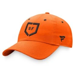 Men's San Francisco Giants Fanatics Branded Orange Iconic Home Plate Adjustable Hat -CapNation Shop mens fanatics branded orange san francisco giants iconic home plate adjustable hat pi4368000 altimages ff 4368357 9d792b2ef522c9a1d45aalt3 full