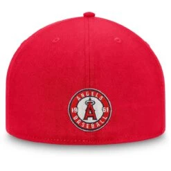 Men's Los Angeles Angels Fanatics Branded Red Team Core Fitted Hat -CapNation Shop mens fanatics branded red los angeles angels team core fitted hat pi4236000 altimages ff 4236844 94163e956e5fb3c19348alt4 full