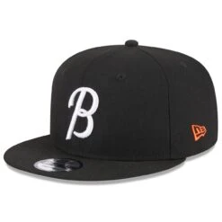 Men's Baltimore Orioles New Era Black 2023 City Connect 9FIFTY Snapback Adjustable Hat