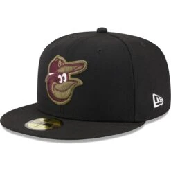 Men's Baltimore Orioles New Era Black 30th Anniversary Spring Training Botanical 59FIFTY Fitted Hat -CapNation Shop mens new era black baltimore orioles 30th anniversary spring training botanical 59fifty fitted hat ss5 p 5046881pv 3u z9s787uost5ifsedvhoov zvdbbymnnevvwo4xqgjd