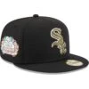 Men's Chicago White Sox New Era Black 2005 World Series Anniversary Spring Training Botanical 59FIFTY Fitted Hat -CapNation Shop mens new era black chicago white sox 2005 world series anniversary spring training botanical 59fifty fitted hat ss5 p 5046887pv 1u um5rwq7wi3ath0svxadiv trhyywtvk7d1gahmapip