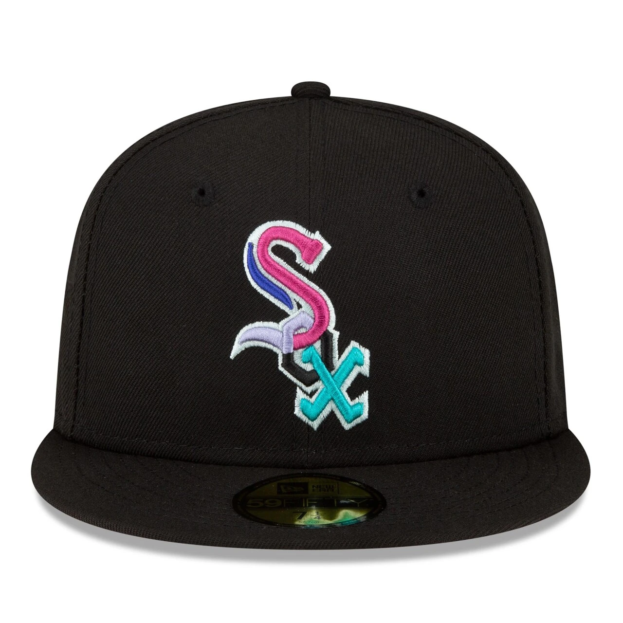 Men's Chicago White Sox New Era Black 2005 World Series Polar Lights 59FIFTY Fitted Hat 4 Men's Chicago White Sox New Era Black 2005 World Series Polar Lights 59FIFTY Fitted Hat - Image 2
