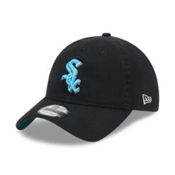 Men's Chicago White Sox New Era Black 2023 MLB Father's Day 9TWENTY Adjustable Hat -CapNation Shop mens new era black chicago white sox 2023 mlb fathers day 9twenty adjustable hat ss5 p 5041335pv 3u 8vzaajebz7dfwdtfvcvev uzafry8ex9olm9vph7aq