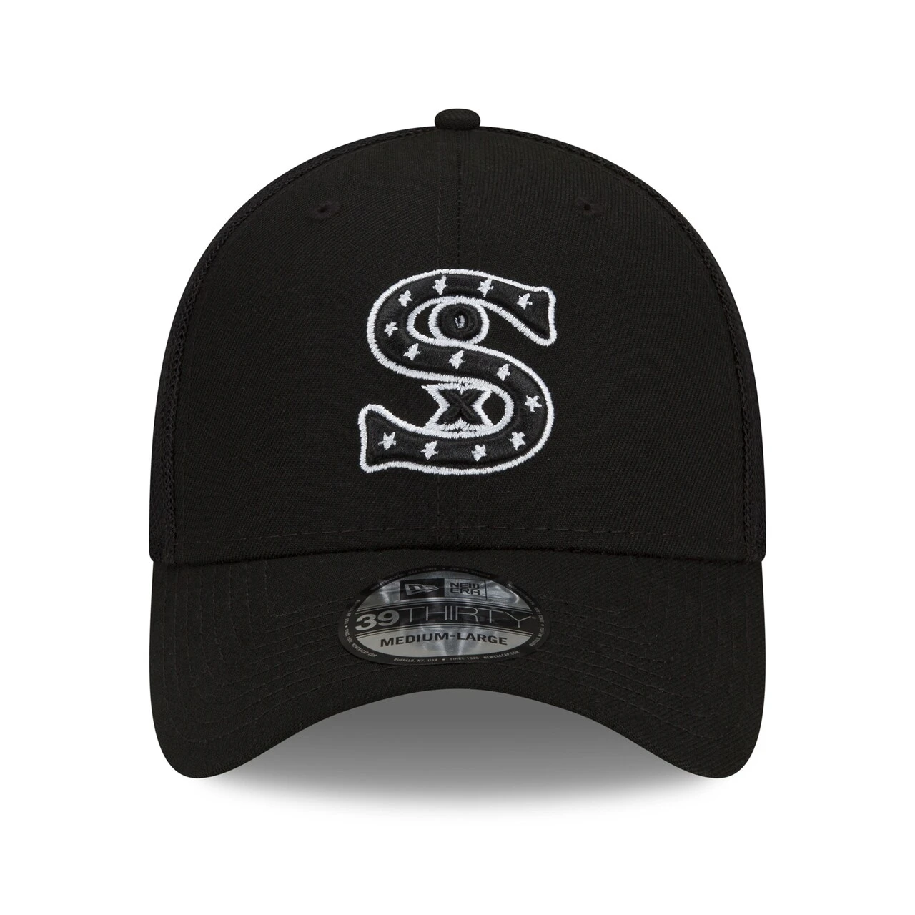 Men's Chicago White Sox New Era Black 2023 Spring Training 39THIRTY Flex Hat 4 Men's Chicago White Sox New Era Black 2023 Spring Training 39THIRTY Flex Hat - Image 2