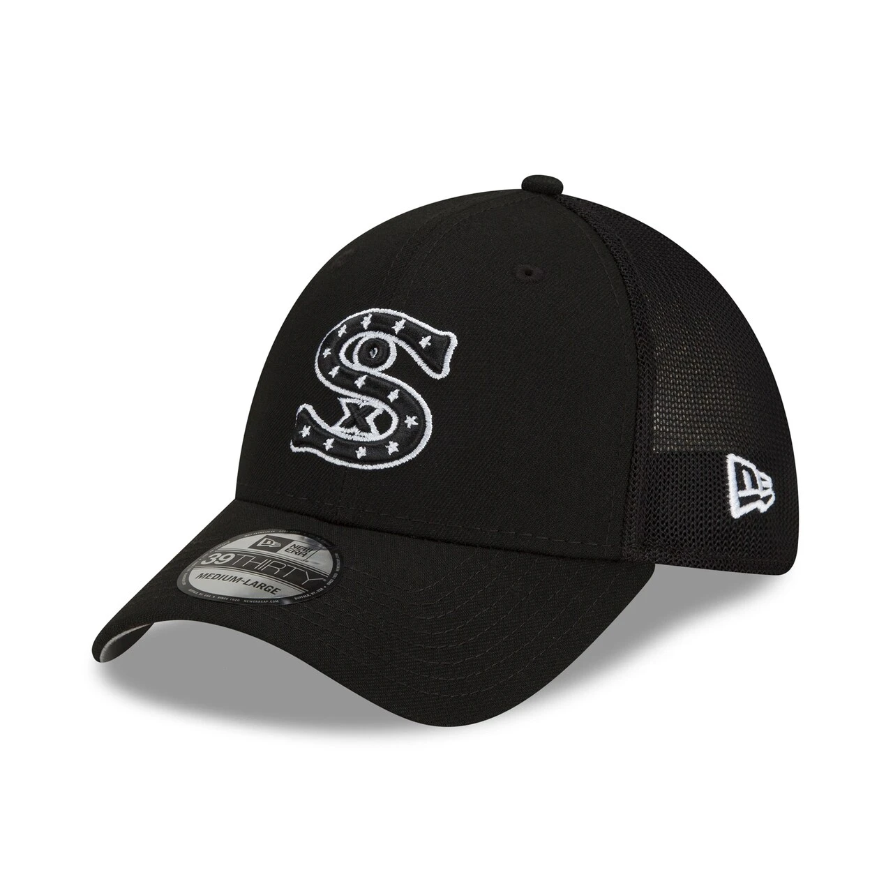 Men's Chicago White Sox New Era Black 2023 Spring Training 39THIRTY Flex Hat 5 Men's Chicago White Sox New Era Black 2023 Spring Training 39THIRTY Flex Hat - Image 3