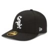 Men's Chicago White Sox New Era Black Authentic Collection On Field Low Profile Game 59FIFTY Fitted Hat -CapNation Shop mens new era black chicago white sox authentic collection on field low profile game 59fifty fitted hat pi2659000 ff 2659905 full