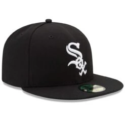 Men's Chicago White Sox New Era Black Game Authentic Collection On-Field 59FIFTY Fitted Hat -CapNation Shop mens new era black chicago white sox game authentic collection on field 59fifty fitted hat pi2659000 altimages ff 2659250alt3 full